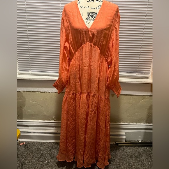 H&M LONG LYOCELL-BLEND DRESS - Picture 3 of 10